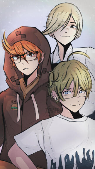 Niall, Melvin, Felix